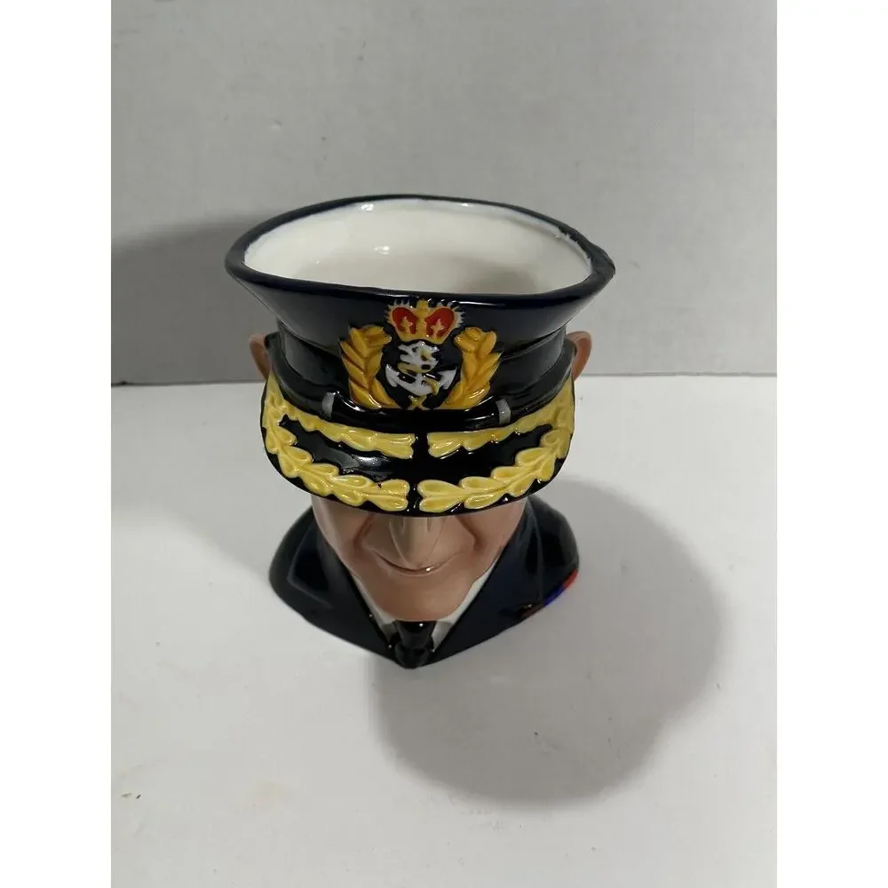 Maritime Trust 1984 The Franklin Porcelain ADMIRAL LORD CUNNINGHAM Mug NO Handle